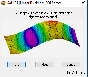 Sol 105 linear buckling 06 parser gui